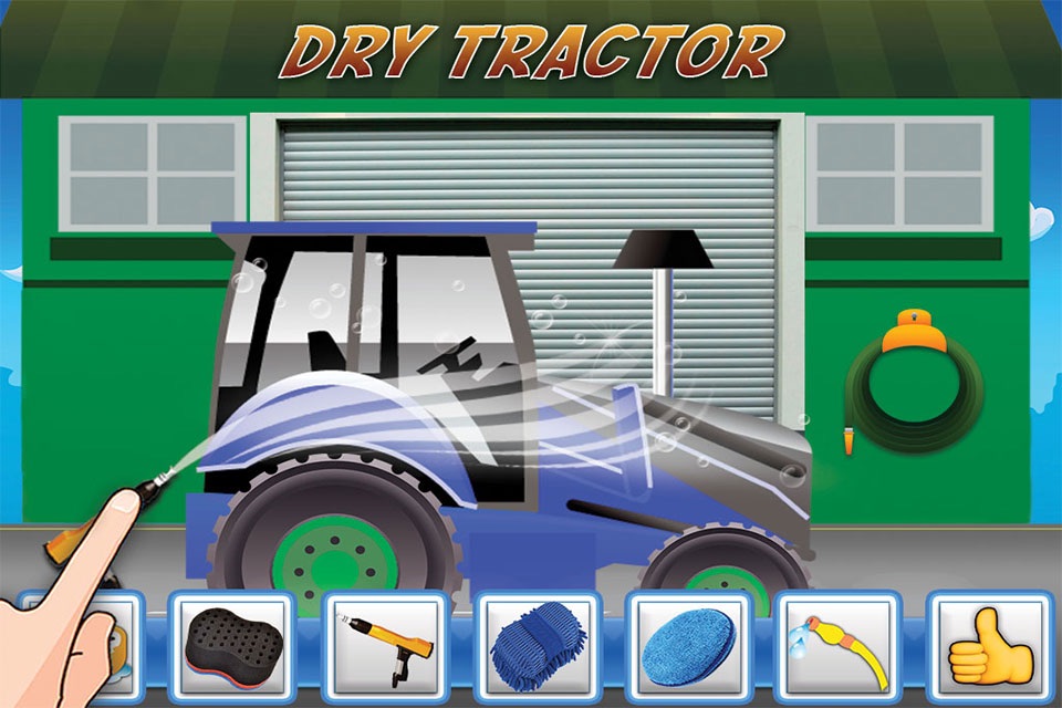 Tractor Washer: Farming Tractor Wash House screenshot 4