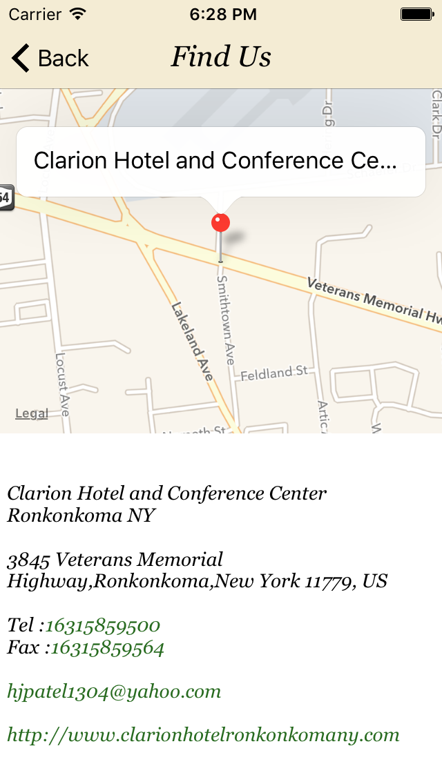 How to cancel & delete Clarion Hotel and Conference Center Ronkonkoma NY from iphone & ipad 4