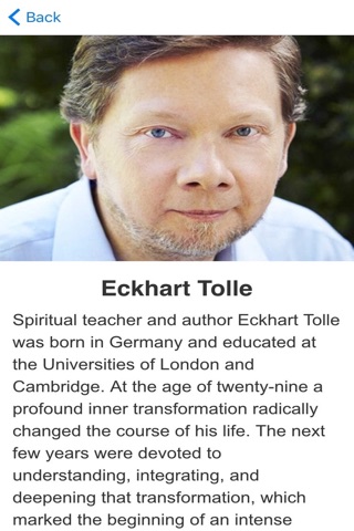 A New Earth Meditations by Eckhart Tolle screenshot 3