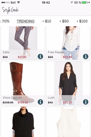 StyleGrab - Shop Style Deals from your Favorite Fashion Designers and Stores screenshot 2