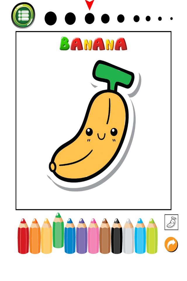 Fruits And Vegetables Phonics Coloring Book: English Vocabulary Learning Free For Toddlers & Kids! screenshot 3