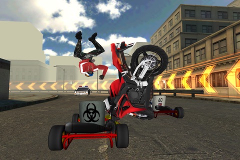 Go-kart City Racing - Outdoor Traffic Speed Karting Simulator Game FREE screenshot 2