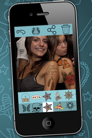 Photo tattoo stickers and adhesives - Premium screenshot 3