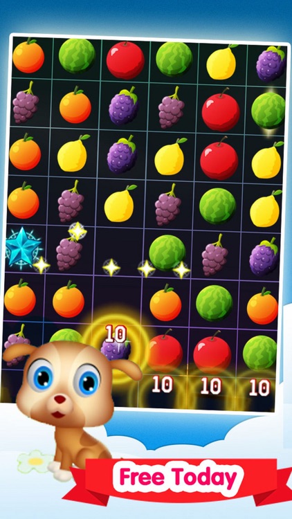 Happy Fruit Match-3