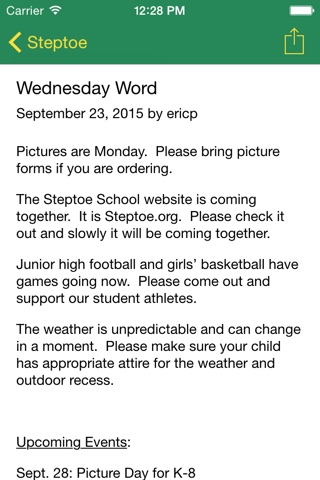 Steptoe School District screenshot 3