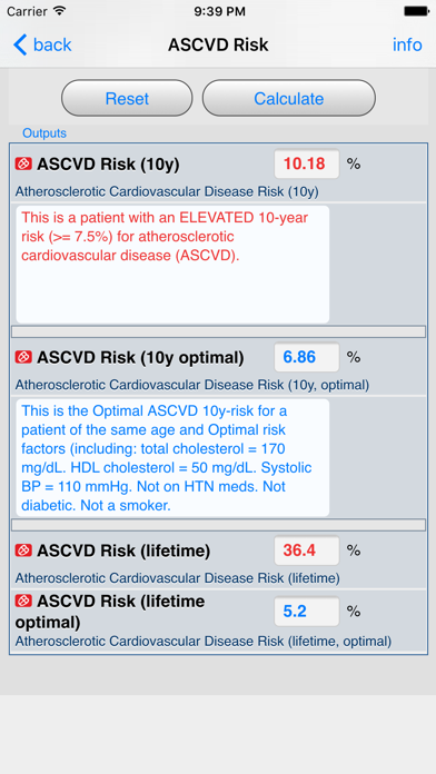 ASCVD Risk Screenshot 3