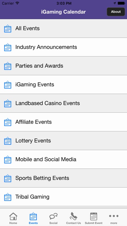 iGaming Events Calendar