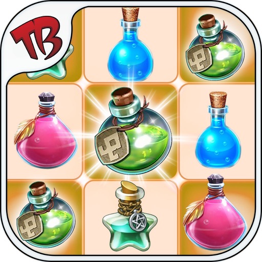 Magic Bottle Link - Link The Same Color Bottle To Eliminate Them Icon