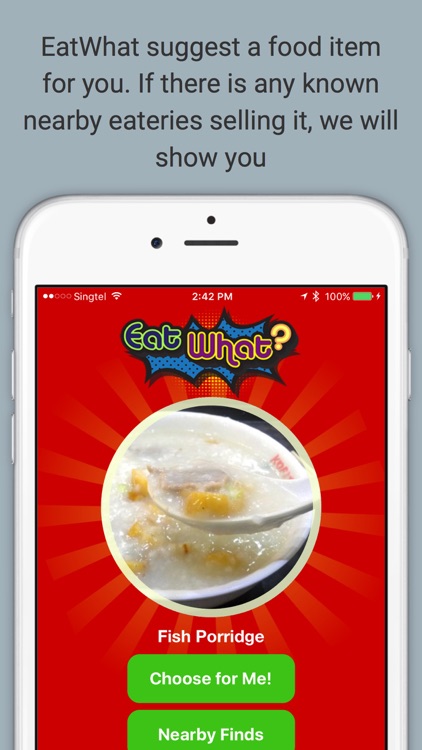 EatWhat - Make the decision of what to eat for you!