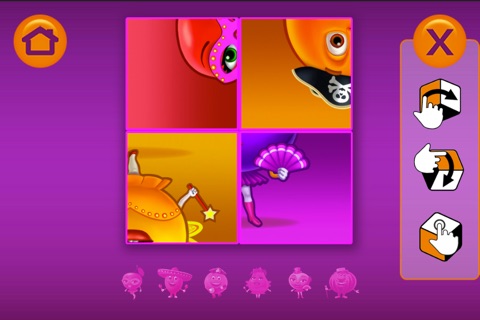Merry Cubes HD - 3d cube fruit puzzles to develop fine motor skills screenshot 3