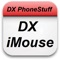 DX iMouse is a app that allows you to turn your iPhone or iPad into a wireless mouse/keyboard to control your PC or Mac