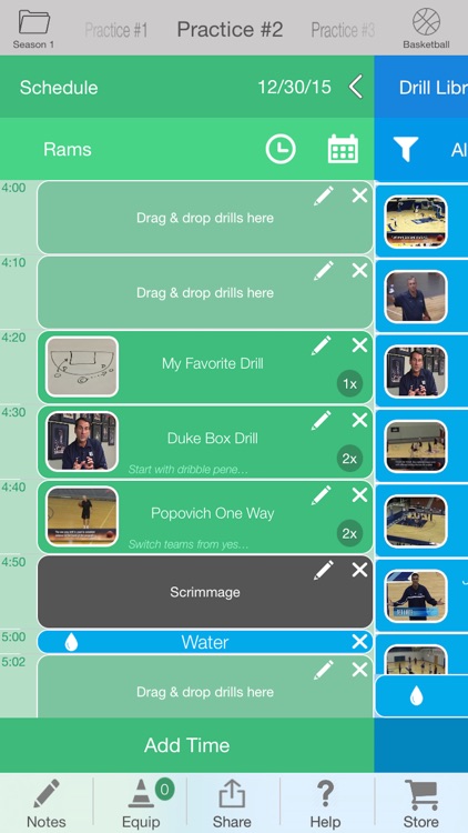 iPracticeBuilder - 25 Sports and Levels