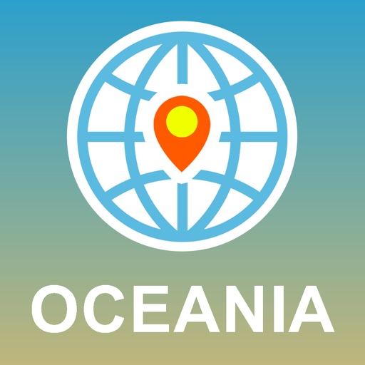 Oceania Map - Offline Map, POI, GPS, Directions icon