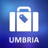 Umbria, Italy Detailed Offline Map