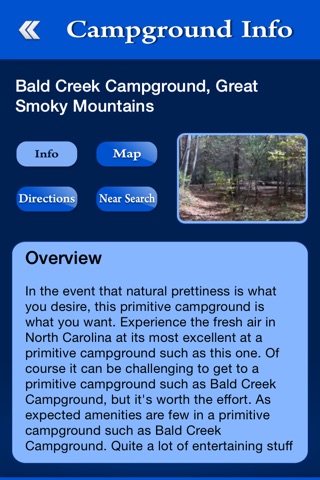 North Carolina Campgrounds and RV Parks screenshot 3