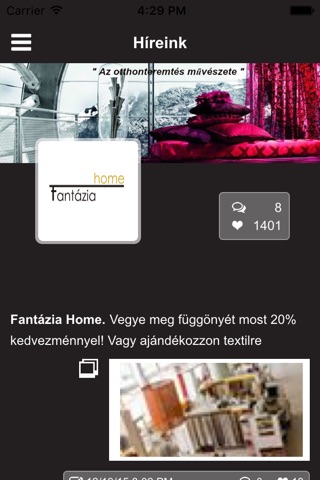 Fantázia Home screenshot 3