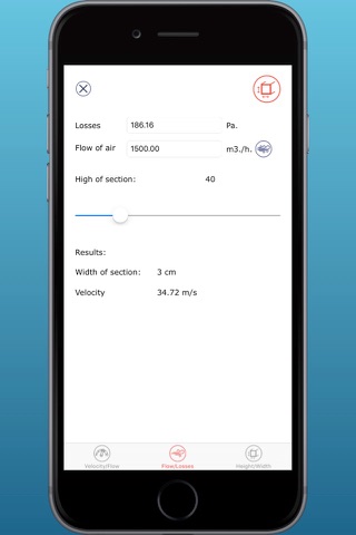 Calculadora URSA AIR - náhled