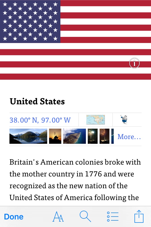 WorldABC — The CIA World FactBook screenshot 2