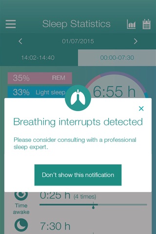 Beurer SleepExpert screenshot 3
