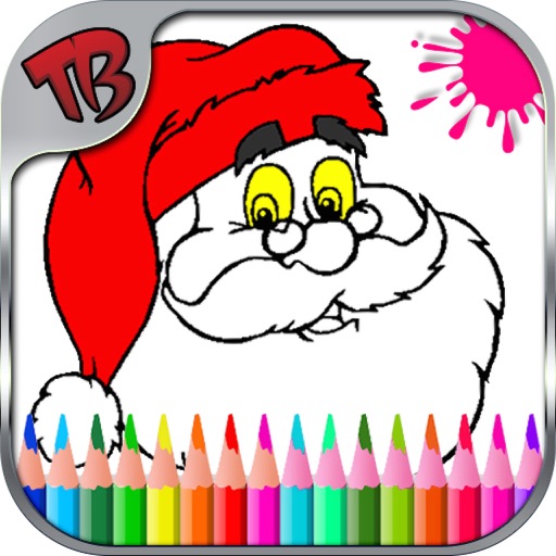 Coloring Pages For Toddlers -  Education Coloring Pages For Preschool Kids Christmas  Game Icon