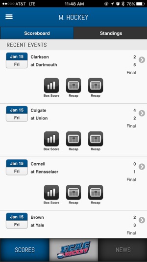 ECAC Hockey Front Row(圖2)-速報App