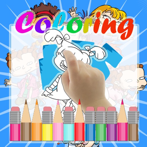 Paint Coloring Game All Grown Up Edition iOS App