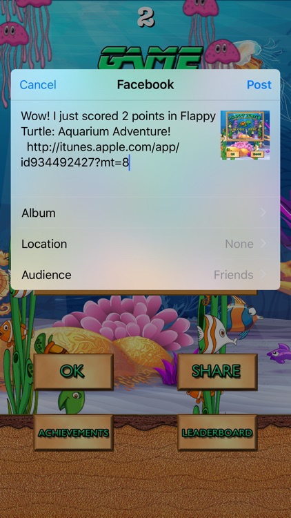 Flappy Turtle Aquarium Adventure screenshot-4