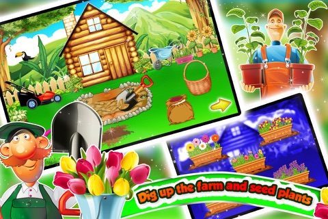 Garden Wash – Cleanup, decorate & fix the house lawn in this game for kids screenshot 3