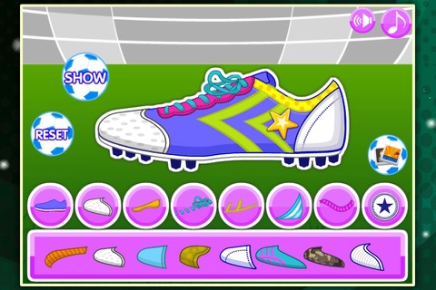Little designer-Football Shoes screenshot 2