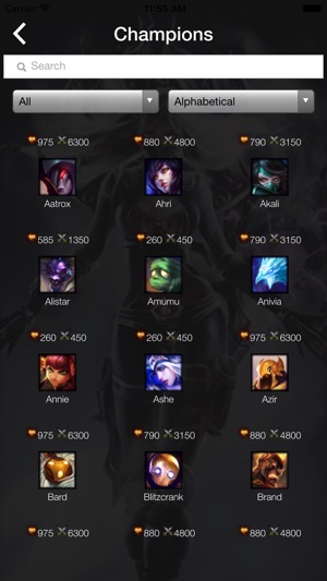 Champions for League of Legends(圖2)-速報App