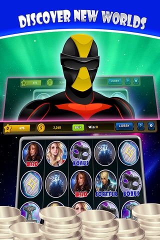 Superhéroes tragaperras Deluxe - Free Vegas Ultimate Máquinas Tragamonedas Jackpot Kasino screenshot 2