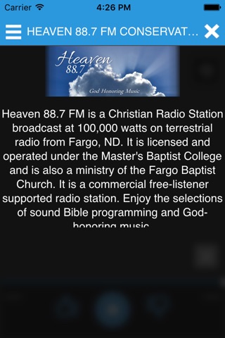 Heaven 88.7 Radio screenshot 3