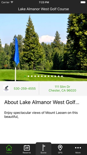 Lake Almanor West Golf Course -Scorecards, Maps, and Reserva(圖1)-速報App