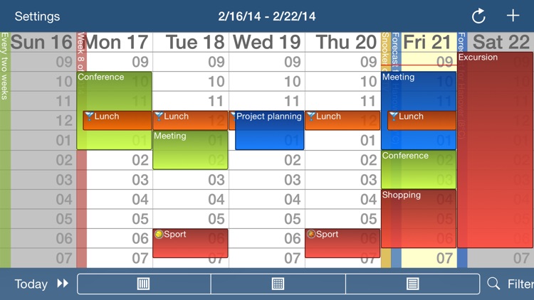 CalenGoo - for Google Calendar and iCloud