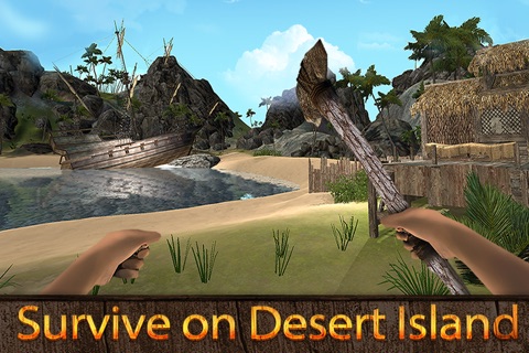 Lost Stranded Island Survival 3D screenshot 2