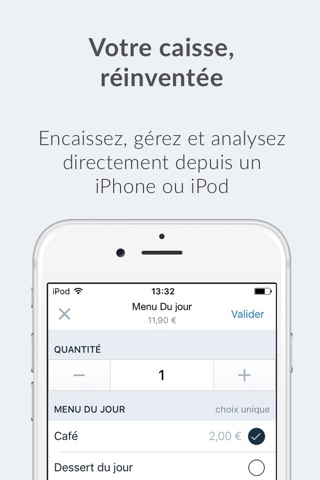 Tiller Pod • Caisse enregistreuse restaurant et commerce screenshot 2