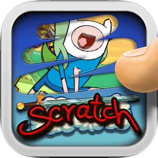 Scratch The Pics : Adventure Time Trivia Photo Reveal Games Pro icon