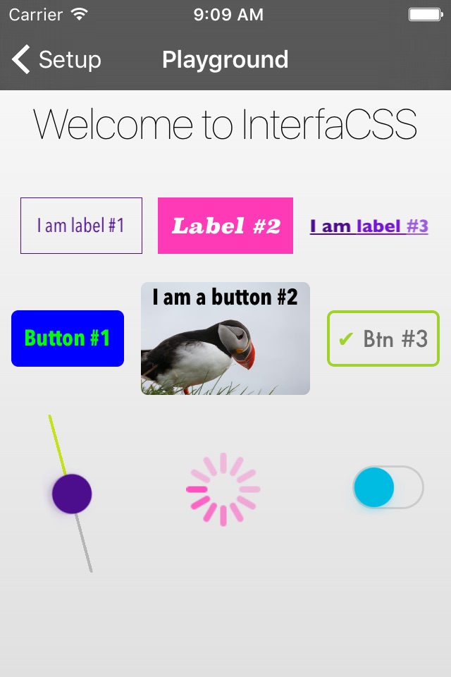 InterfaCSS Playground screenshot 2