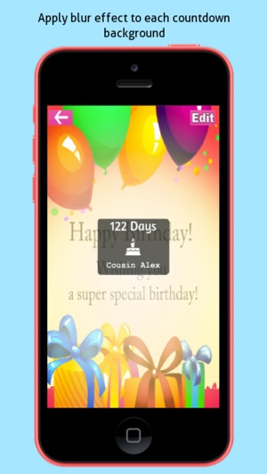 Birthday Countdown + Reminders(圖5)-速報App