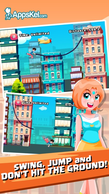 Bubble and Steven's Rope Swing Story – Gravity Fly Games for Free