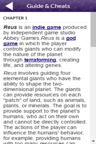 PRO - Reus Game Version Guide screenshot 2