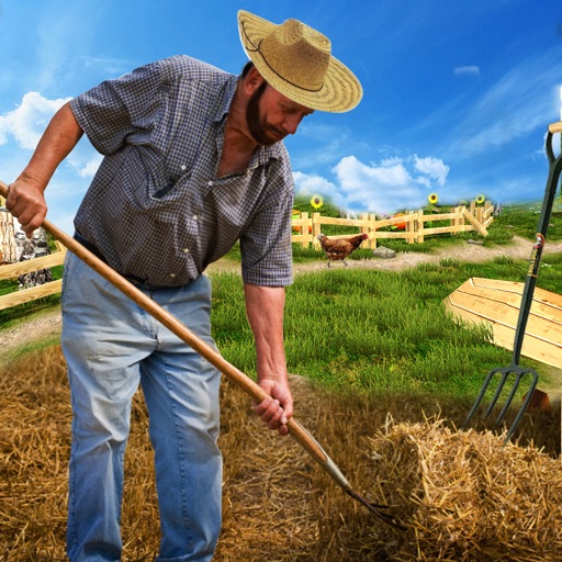 Real Village Farm Life 3D: A Classic Farming Simulator Game Icon