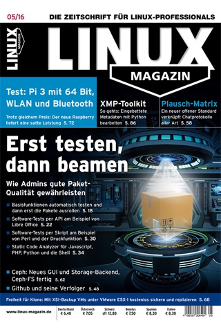 Linux Magazin screenshot 2