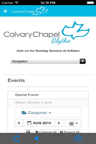 Calvary Chapel Blythe screenshot 3