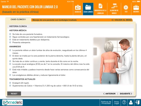 Curso Manejo Dolor Lumbar Ferrer screenshot 2