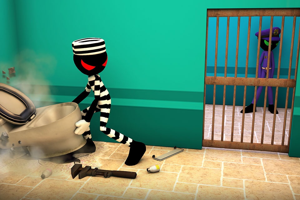 Stickman Escape Story 3D screenshot 2