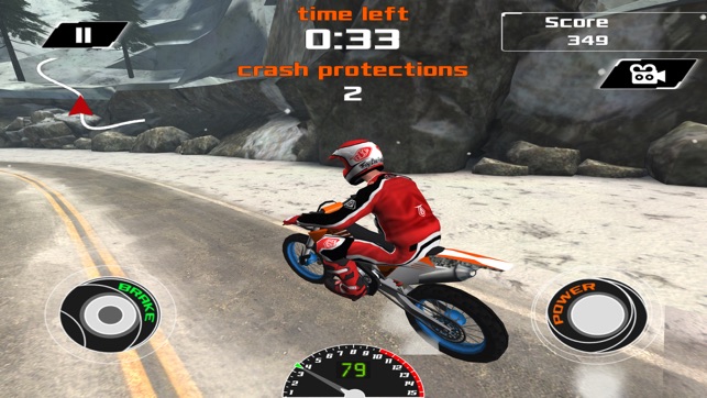 3D Motocross Snow Racing X - eXtreme Off-road Winter Bike Tr(圖2)-速報App