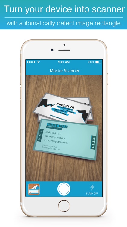 Master Scanner : Scan business card.s, book keeping, fax file with OCR Chinese English
