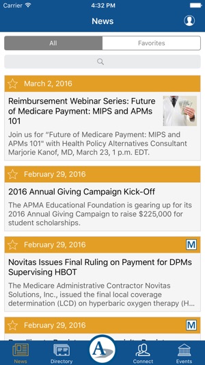 APMA Member Mobile