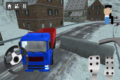 Euro Truck 4x4 Snow Hill Climb screenshot 3